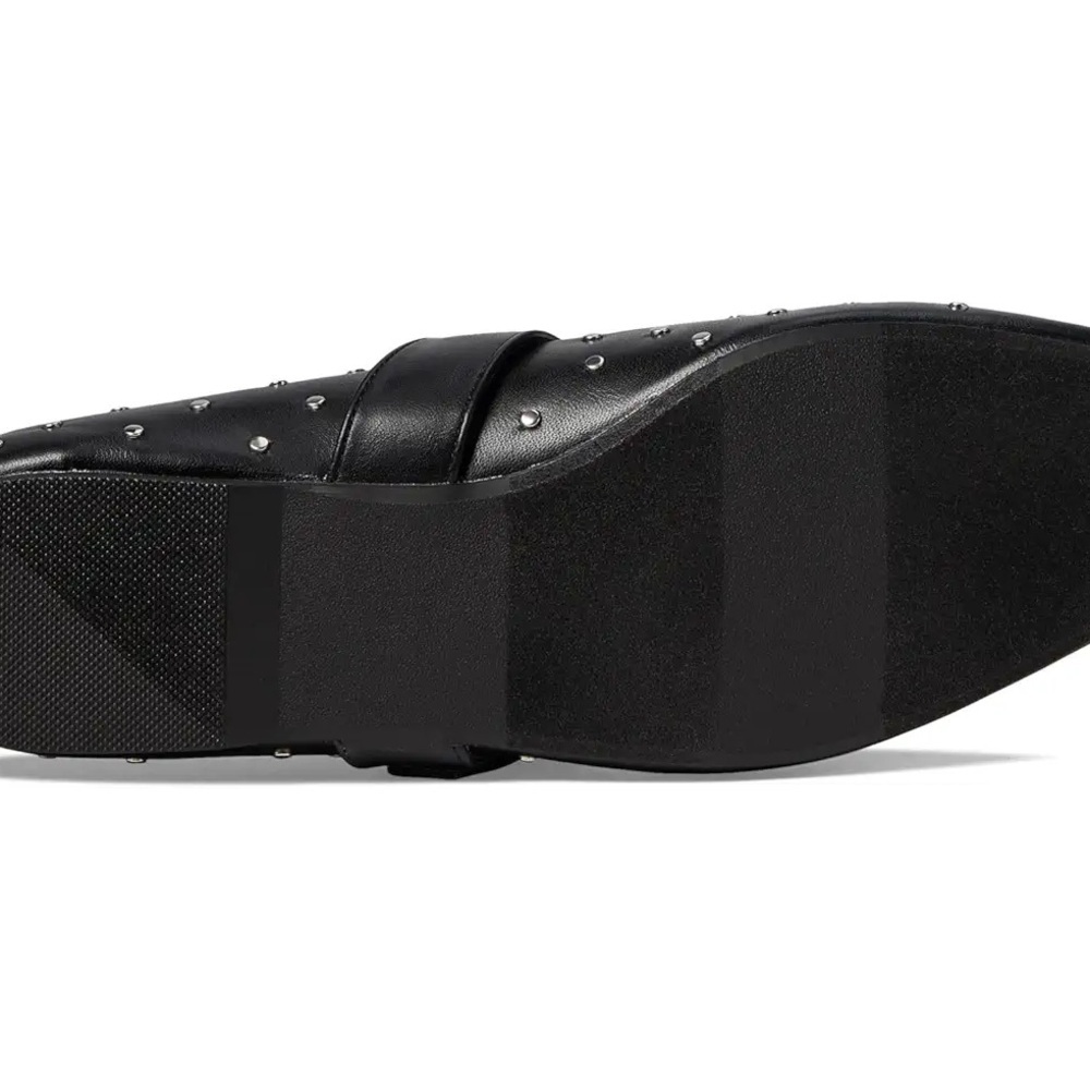 DV by Dolce Vita Black Flats with Silver Studs - Picture 7 of 8
